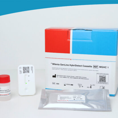 Milenia GenLine HybriDetect Cassette Test Kit, Cassette and Assay Buffer